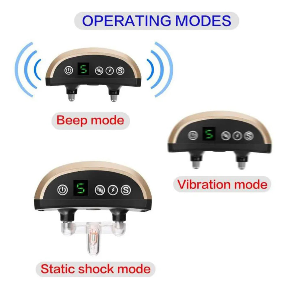 Dog Collar Anti Bark Control proof Rechargeable Anti Barking For Dogs Training Collars