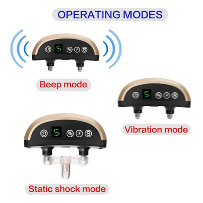 Dog Collar Anti Bark Control proof Rechargeable Anti Barking For Dogs Training Collars