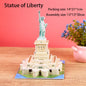 3D JigSaw Puzzle House Model DIY Kit For Kids Educational Assembly Toy Creative Home Decor Gifts