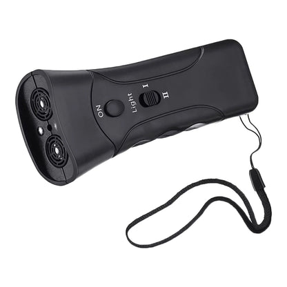 Ultrasonic Bark Arrester Anti Bark Device Ultrasonic Dog Barking Control Stop Repeller Trainer Tool for Pets Training Supplies