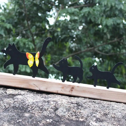 Cat Garden Decor Cat Outdoor Statue Animal Garden Ornaments Cute Lawn Ornaments Home Furnishing Decoration For Courtyards
