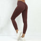 Yoga Pants Women V Back Leggings High Waist Gym Pants Female Push Up Sport Fitness Joggings Workout Scrunch Butt Sports Leggings