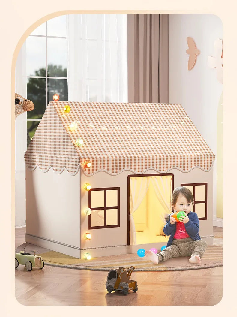 Kids Play Tent Indoor Princess Castle Dream Play House Toy for Boys Girls Portable Baby Game Room Outdoor Tents Gift