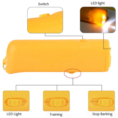 Pet Dog Repeller Anti Barking Stop Bark Training Device Trainer LED Ultrasonic Anti Barking Ultrasonic Without Battery dog