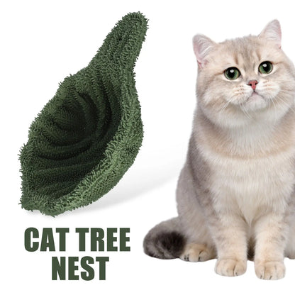 Cat Spoon Nest Climbing Frame Hammock Bed Green Hanging Pet Rest Platform Cat Tree Accessories Replacement Parts