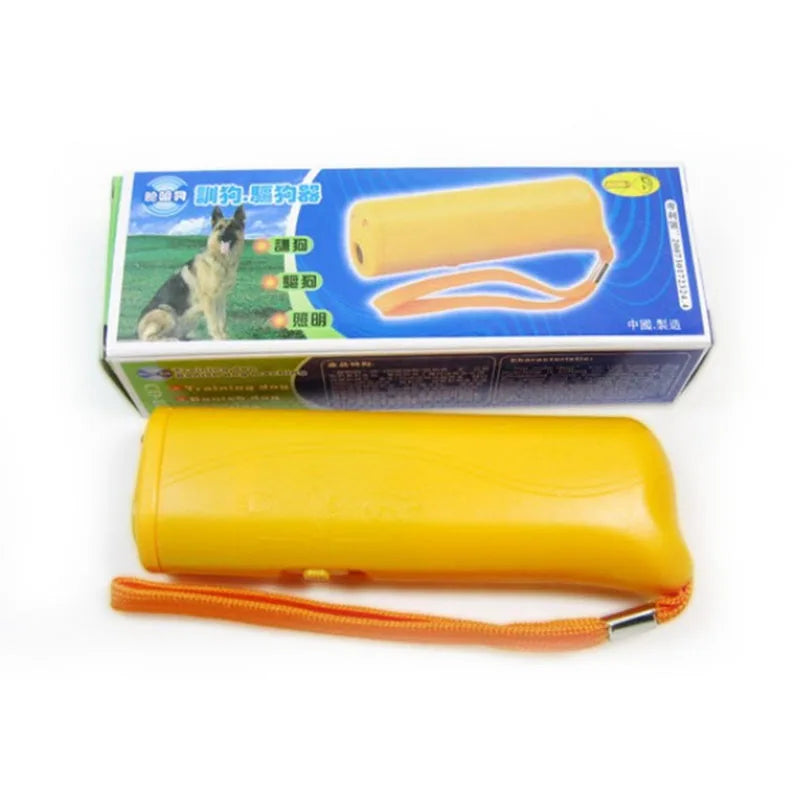 Pet Dog Repeller Anti Barking Stop Bark Training Device Trainer LED Ultrasonic Anti Barking Ultrasonic Without Battery dog