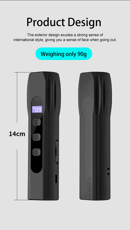 Pet Dog Repeller Anti Barking Stop Bark Dogs Training Device LED Ultrasonic Dogs Adapter Without Battery Pet Supplies