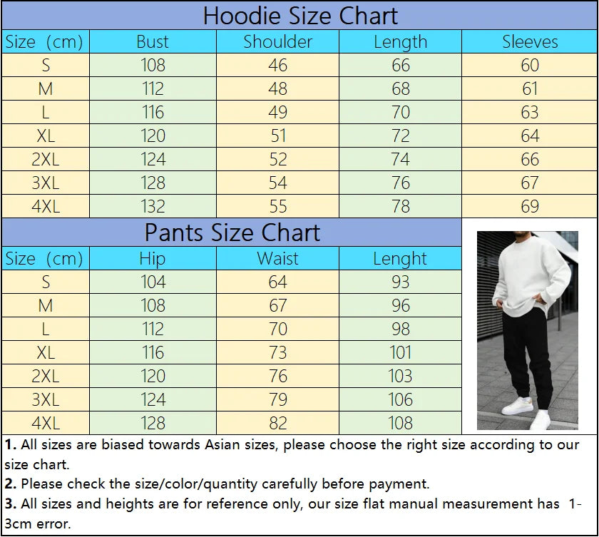 Sports Mens Tracksuit Print Long Sleeves Sweatshirt Sweatpants Casual Gym Jogging Tops Pants Man Clothing Fall Winter Sportwear