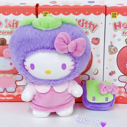 Genuine Hellokitty Fruity Paradise Series Blind Box Cute Vinyl Bag Pendant Doll Tide Play Toy Mystery Box Kids Birthday Gift