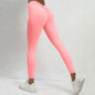 Yoga Pants Women V Back Leggings High Waist Gym Pants Female Push Up Sport Fitness Joggings Workout Scrunch Butt Sports Leggings