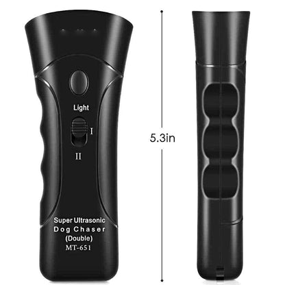 Pet Dog Repeller Anti Barking Stop Bark Training Device Trainer LED Ultrasonic Anti Barking Ultrasonic Without Battery dog
