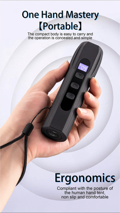 Pet Dog Repeller Anti Barking Stop Bark Dogs Training Device LED Ultrasonic Dogs Adapter Without Battery Pet Supplies