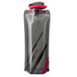 Foldable Water Bottles Flexible Reusable Travel Water Bottle Plastic Water Pouch Soft Flask Water Bag With Carabiner Clip