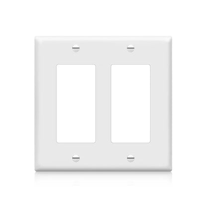1pc Wall Panel Light Switch Cover, Various Styles, Pure White, Wall Panel Light Switch Socket Cover,Sturdy and Durable