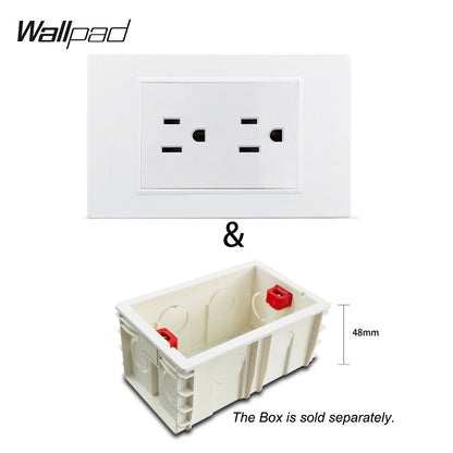 118 PC 1 2 3 4 Gang Push On Off 2 3 Way Wall Switch Wallpad White Fireproof Plastic Panel US Brazil IT IL EU Light Interruptor