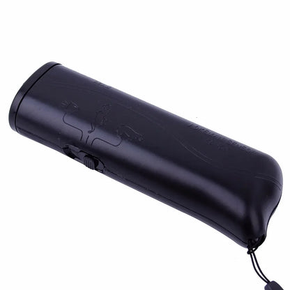 Dog Repeller Anti Barking Stop Bark Training Device Outdoor LED Ultrasonic Pet Trainer Repellents Whistle with Flash Light Dogs