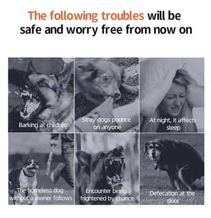 Portable Anti-Barking Dog Bark Deterrent Device 40KHz Professional Bark Control Rechargeable Compact Bark Shield Indoor Outdoor