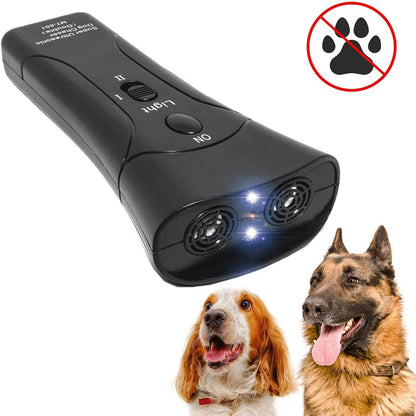 Pet Dog Repeller Anti Barking Stop Bark Training Device Trainer LED Ultrasonic Anti Barking Ultrasonic Without Battery dog
