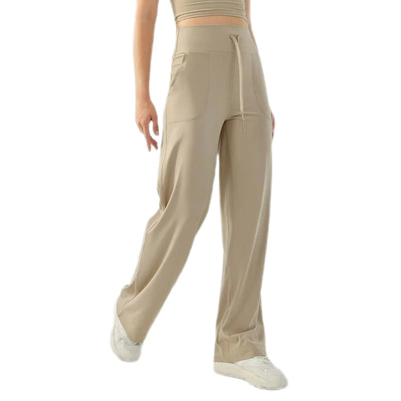 Yoga Pants for Women High Waisted Trousers Butt Lifting Flared Leggings Stretchy Gym Workout Pants  Pilates Woman clothing