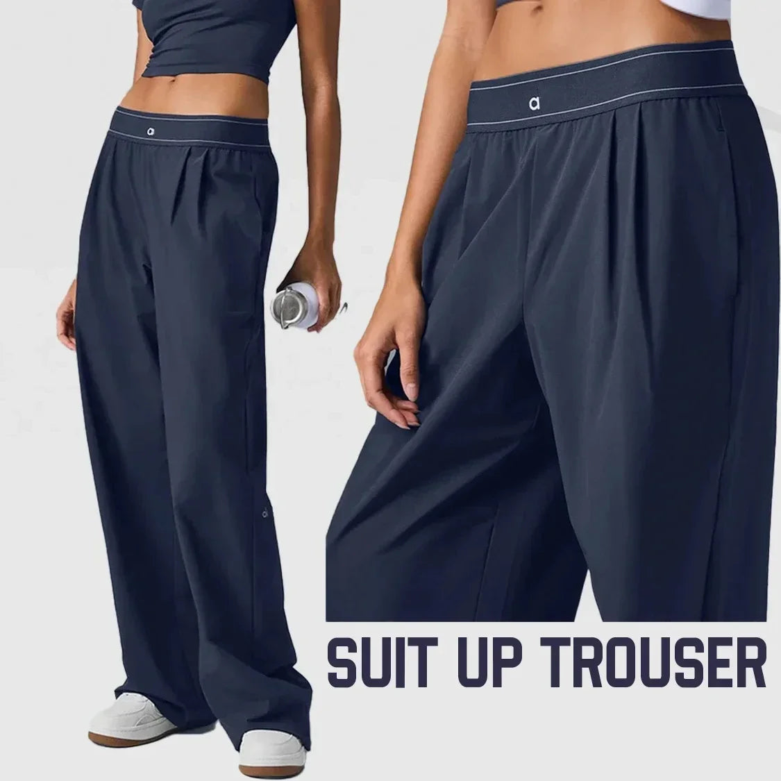 Yoga Pants Women's Sports Pants Casual Pants Breathable Classic Style Pants Outdoor Loose and Comfortable Straight Leg Pants