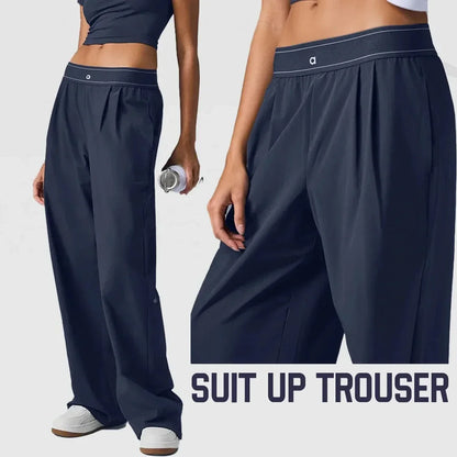 Yoga Pants Women's Sports Pants Casual Pants Breathable Classic Style Pants Outdoor Loose and Comfortable Straight Leg Pants