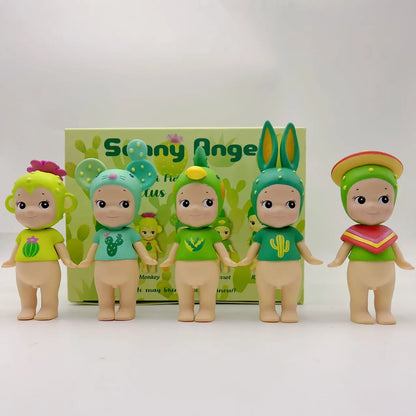 Sonny Angel Mini Figuhe Cactus Series Mysterious Surprise Blind Box Tide Play Toy Doll Lucky Mascot Hand-Made Christmas Gifts