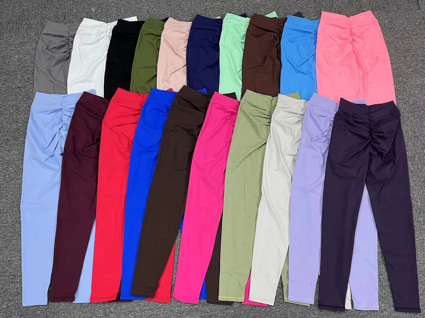 Yoga Pants Women V Back Leggings High Waist Gym Pants Female Push Up Sport Fitness Joggings Workout Scrunch Butt Sports Leggings