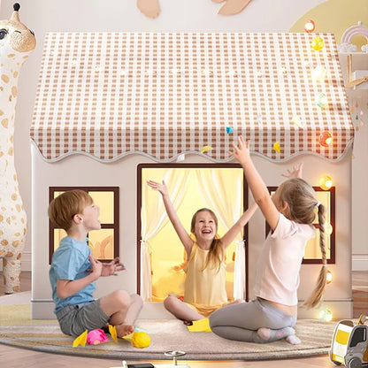 Kids Play Tent Indoor Princess Castle Dream Play House Toy for Boys Girls Portable Baby Game Room Outdoor Tents Gift
