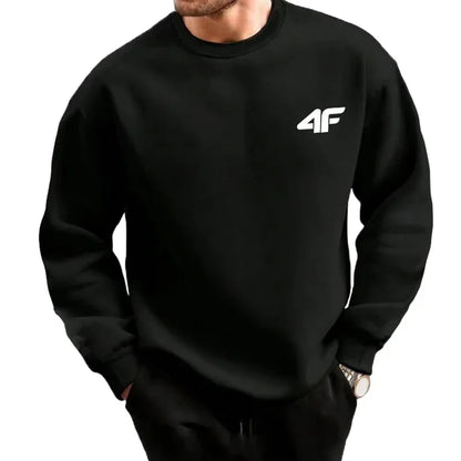Sports Mens Tracksuit Print Long Sleeves Sweatshirt Sweatpants Casual Gym Jogging Tops Pants Man Clothing Fall Winter Sportwear