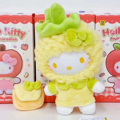 Genuine Hellokitty Fruity Paradise Series Blind Box Cute Vinyl Bag Pendant Doll Tide Play Toy Mystery Box Kids Birthday Gift