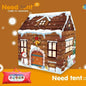 Kids Play House Game Tent Toys Dinosaur Pink Ice Cream Boy Girl Princess Castle Portable Indoor Outdoor Children Play Tent House