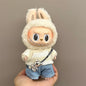 For 15/17cm Labubu V1 V2 Doll Clothing Fashion Hoodie and Pants Set Korean Idol Trendy DIY Doll Clothing Accessories Toy Gift