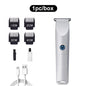 Design of adjustable cutter head with USB charging for electric hair clipper hair and beard trimming
