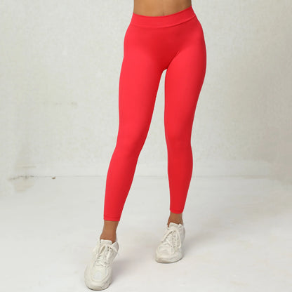 Yoga Pants Women V Back Leggings High Waist Gym Pants Female Push Up Sport Fitness Joggings Workout Scrunch Butt Sports Leggings