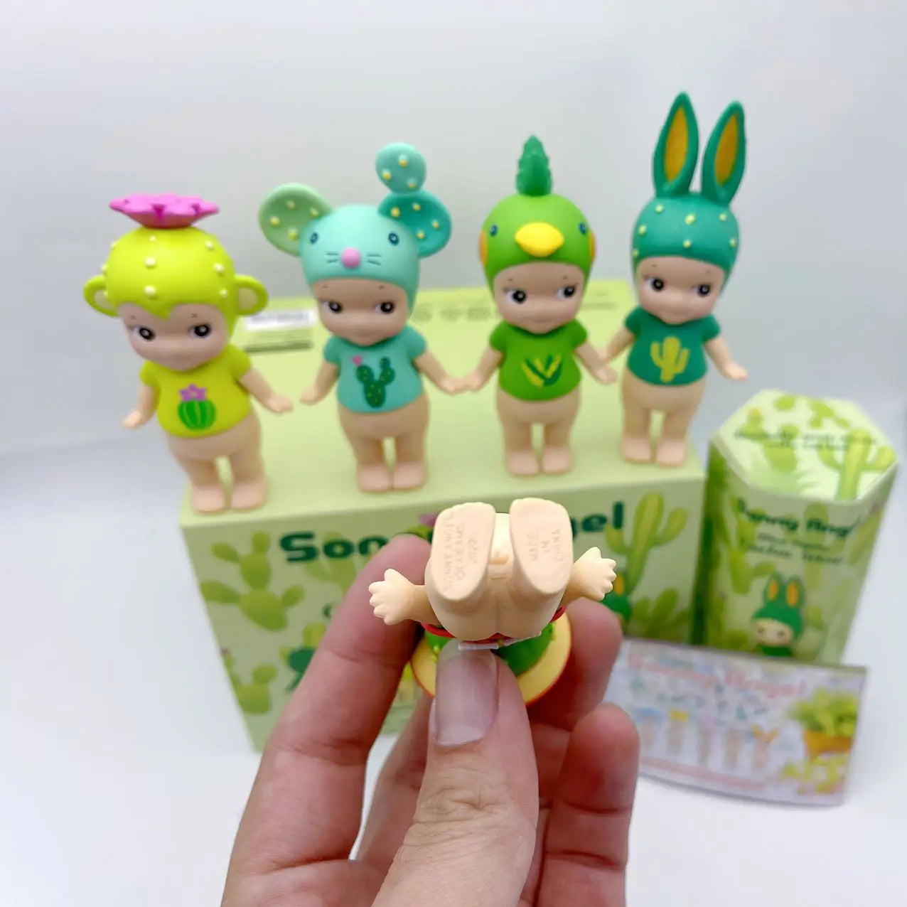 Sonny Angel Mini Figuhe Cactus Series Mysterious Surprise Blind Box Tide Play Toy Doll Lucky Mascot Hand-Made Christmas Gifts