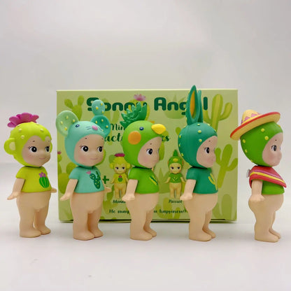 Sonny Angel Mini Figuhe Cactus Series Mysterious Surprise Blind Box Tide Play Toy Doll Lucky Mascot Hand-Made Christmas Gifts