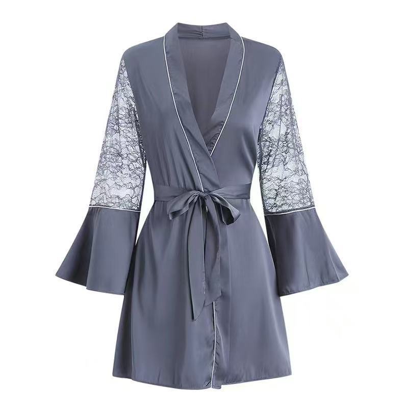 Sexy Lace Sleeveless Nightgown for Women