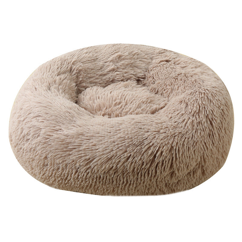 Small to medium-sized circular pet beds