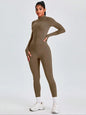 Solid-color yoga wear set