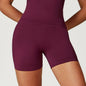 Seamless High Waist Yoga Shorts for Women