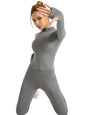 Solid-color yoga wear set