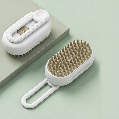 USB Rechargeable Pet Grooming Spray Massage Comb