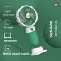 Portable USB rechargeable handheld desk fan