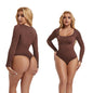 Seamless slimming dress set