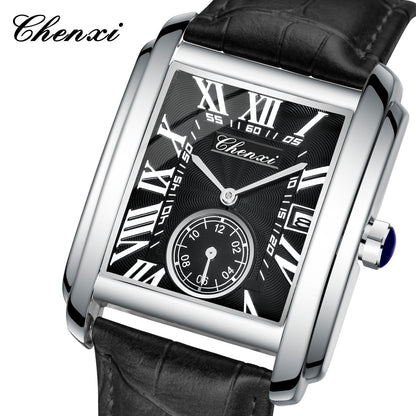 Watch Dawn Brand Square Quartz WatchDirectBelt Watch Men