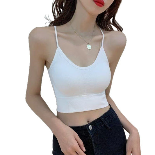 A small vest wraps around the chest for summer