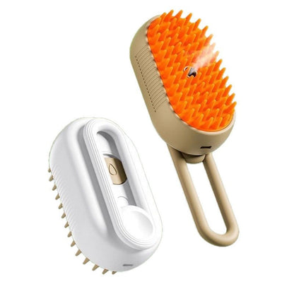 USB Rechargeable Pet Grooming Spray Massage Comb
