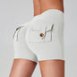 High-Elastic Quick-Dry Yoga Fitness Shorts