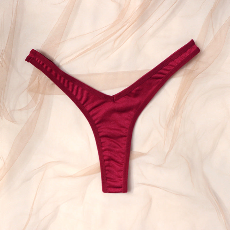 Y-shaped sexy low-waisted thong