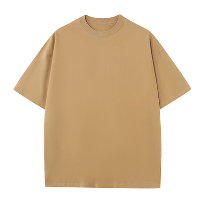Pure Cotton Round Neck Short Sleeve T-Shirt